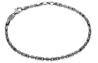 Bracciale Desmos Uomo in Argento HESHE SNAP GM 19,5 - HESHE SNAP GM 19,5